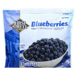 First Street Blueberries
