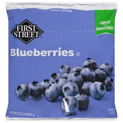 First Street Blueberries