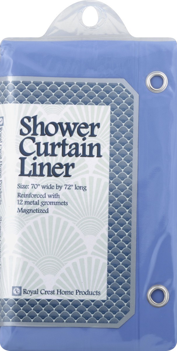 slide 3 of 3, Royal Crest Home Products Shower Curtain Liner, 1 ct