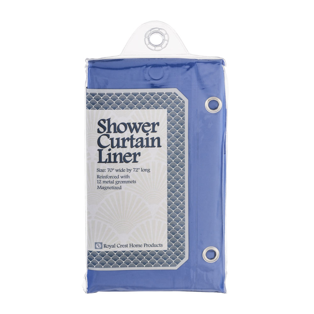 slide 1 of 1, Royal Crest Home Products Shower Curtain Liner, 1 ct