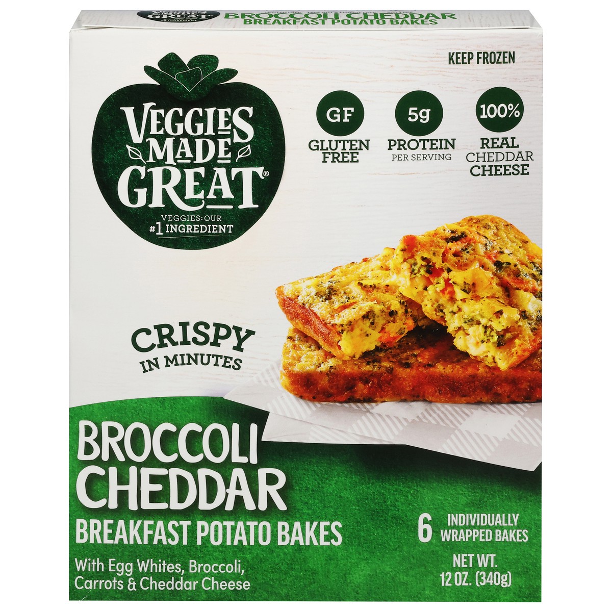 slide 16 of 17, Veggies Made Great Broccoli Cheddar Potato Breakfast Bakes, 12 oz