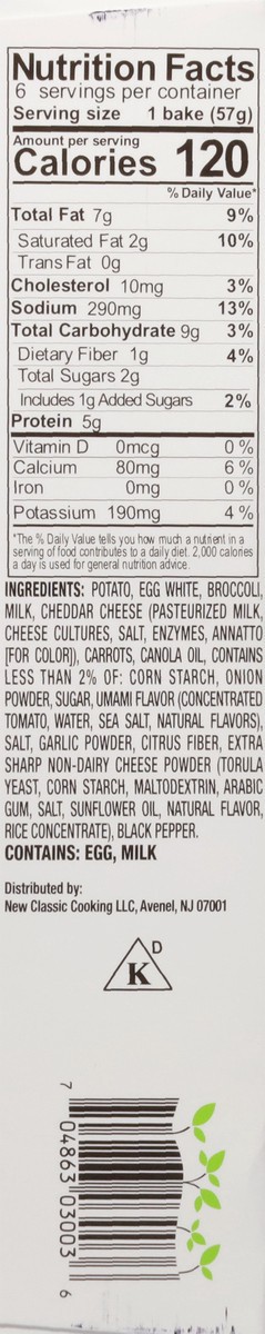 slide 5 of 17, Veggies Made Great Broccoli Cheddar Potato Breakfast Bakes, 12 oz