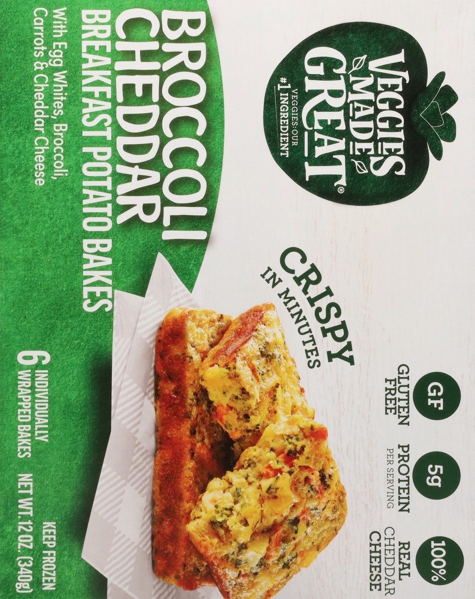 slide 12 of 17, Veggies Made Great Broccoli Cheddar Potato Breakfast Bakes, 12 oz