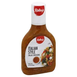 Raley's Italian Style Salad Dressing 16 oz