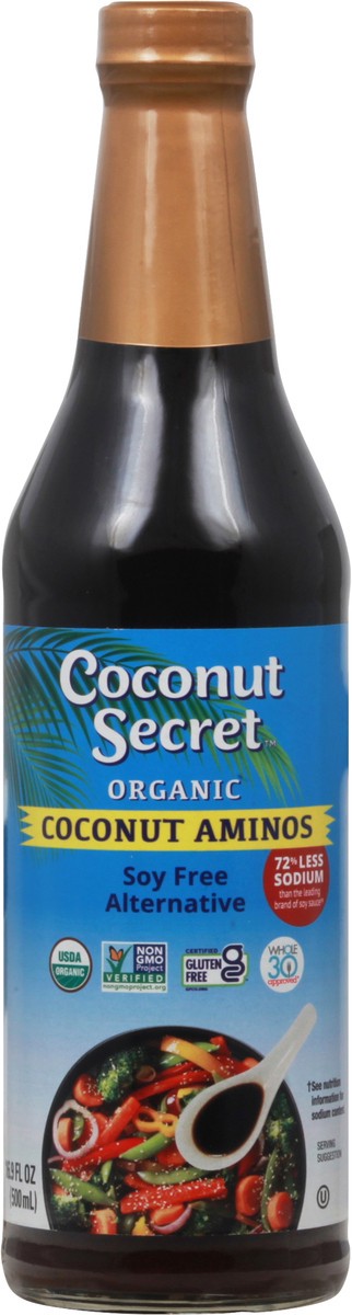 slide 3 of 14, Coconut Secret Organic Coconut Aminos Soy Free Alternative, 16.9 oz