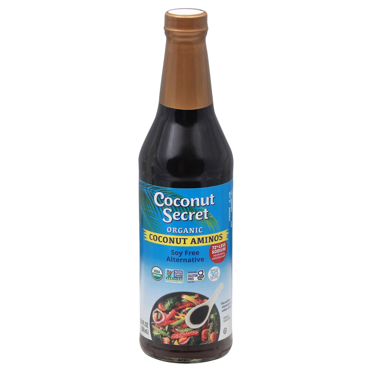 slide 9 of 14, Coconut Secret Organic Coconut Aminos Soy Free Alternative, 16.9 oz