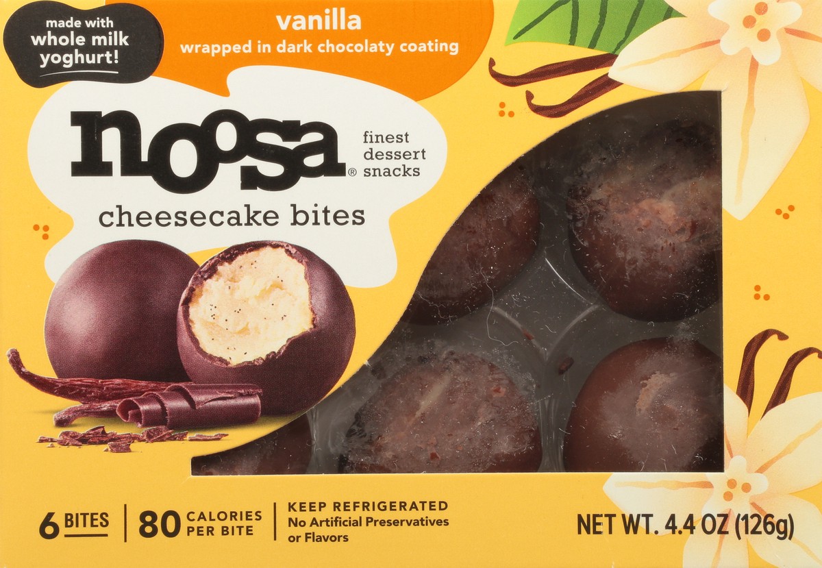 slide 3 of 9, Noosa Vanilla Cheesecake Bites 6 ea, 6 ct