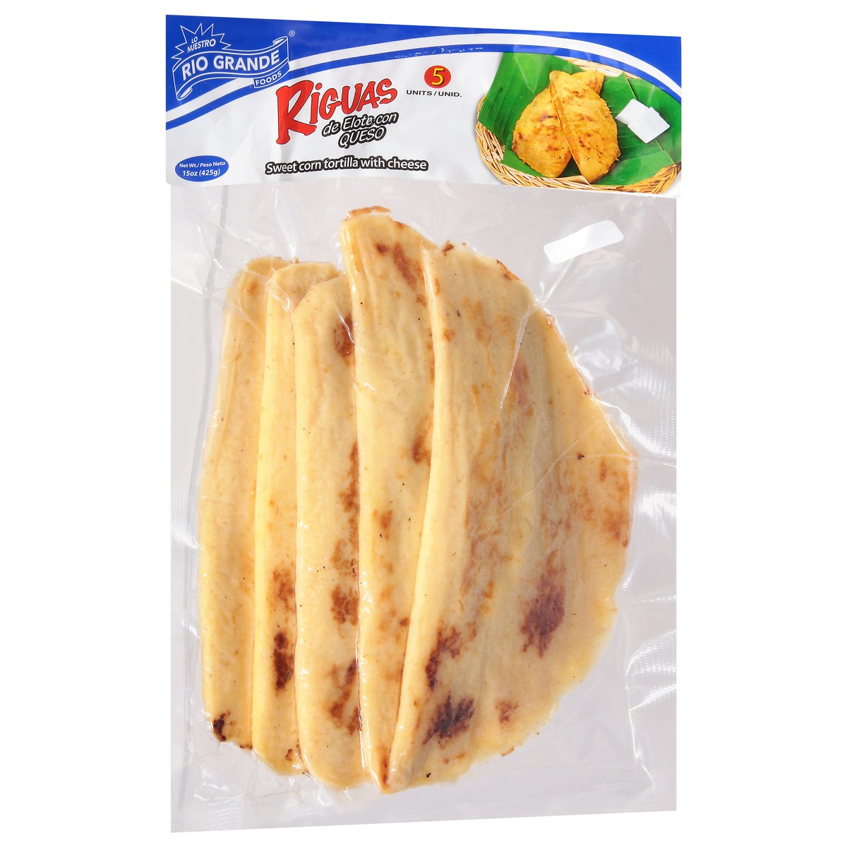 slide 2 of 9, Rio Grande Foods Tortilla with Cheese 5 5 ea, 5 ct