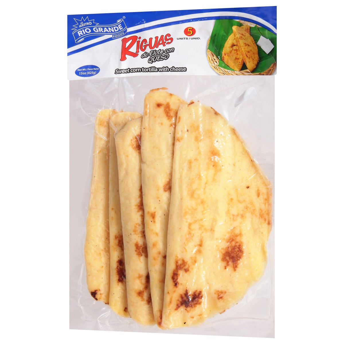slide 3 of 9, Rio Grande Foods Tortilla with Cheese 5 5 ea, 5 ct