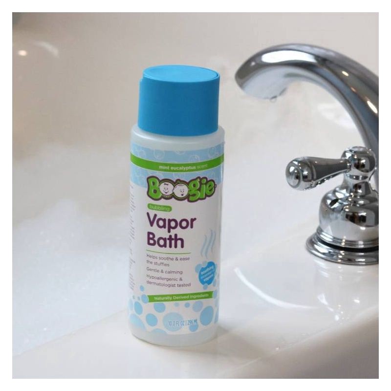 slide 2 of 5, Boogie Bubbling Mint Eucalyptus Scent Vapor Bath 10.0 fl oz, 10 fl oz