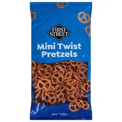 First Street Mini Twist Pretzels
