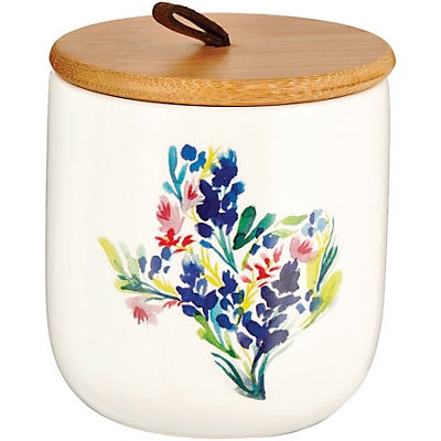 slide 1 of 1, Haven & Key Bluebonnet Collection Texas Crock Candle, LG