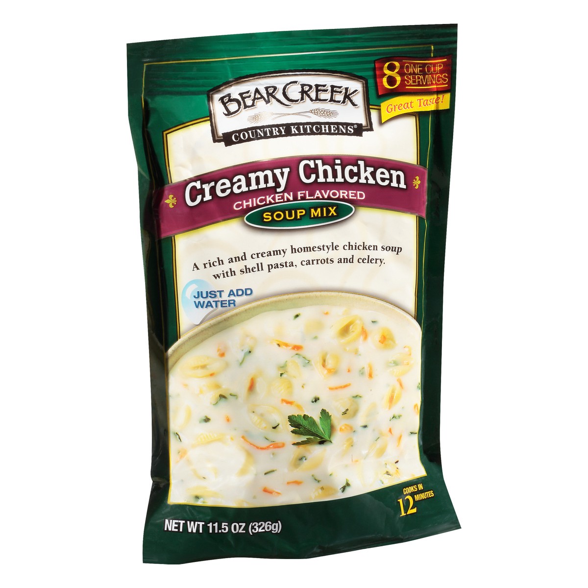 slide 2 of 10, Bear Creek Country Kitchens Bear Creek Soup Mix Creamy Chicken Pouch, 11.5 oz