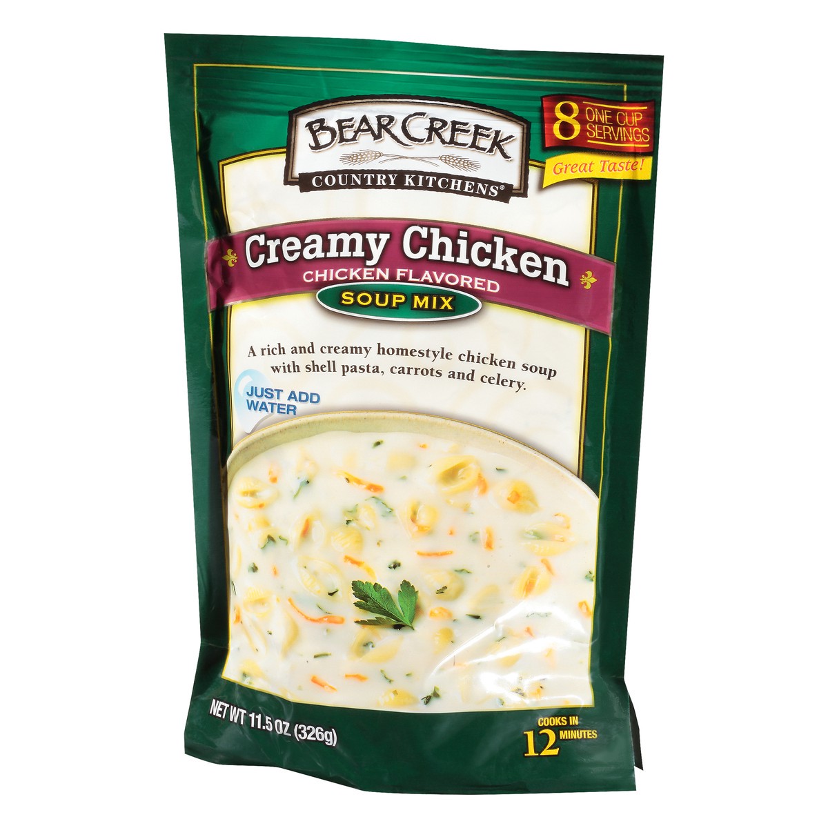 slide 3 of 10, Bear Creek Country Kitchens Bear Creek Soup Mix Creamy Chicken Pouch, 11.5 oz