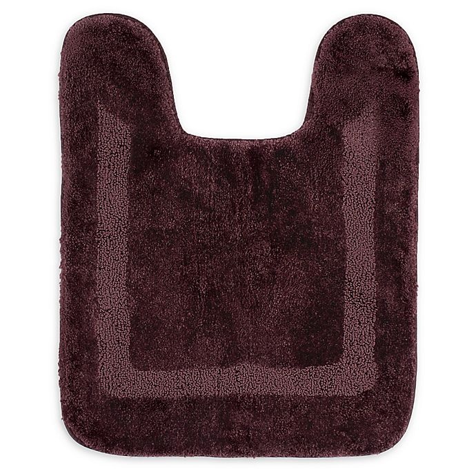 slide 1 of 1, Mohawk Home Facet Contour Bath Mat - Plum, 1 ct