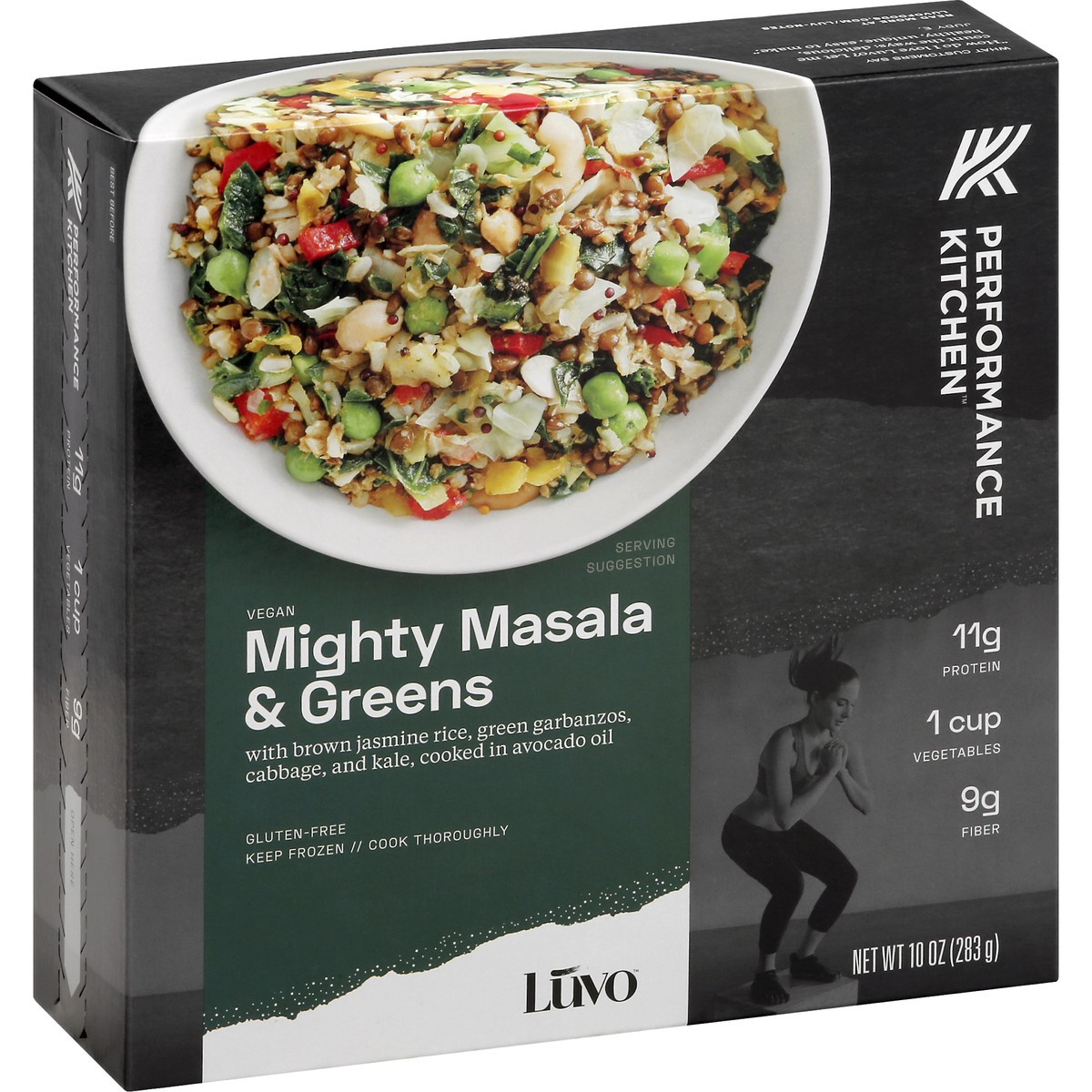 slide 2 of 11, Luvo Mighty Masala Greens Bowl, 10 oz