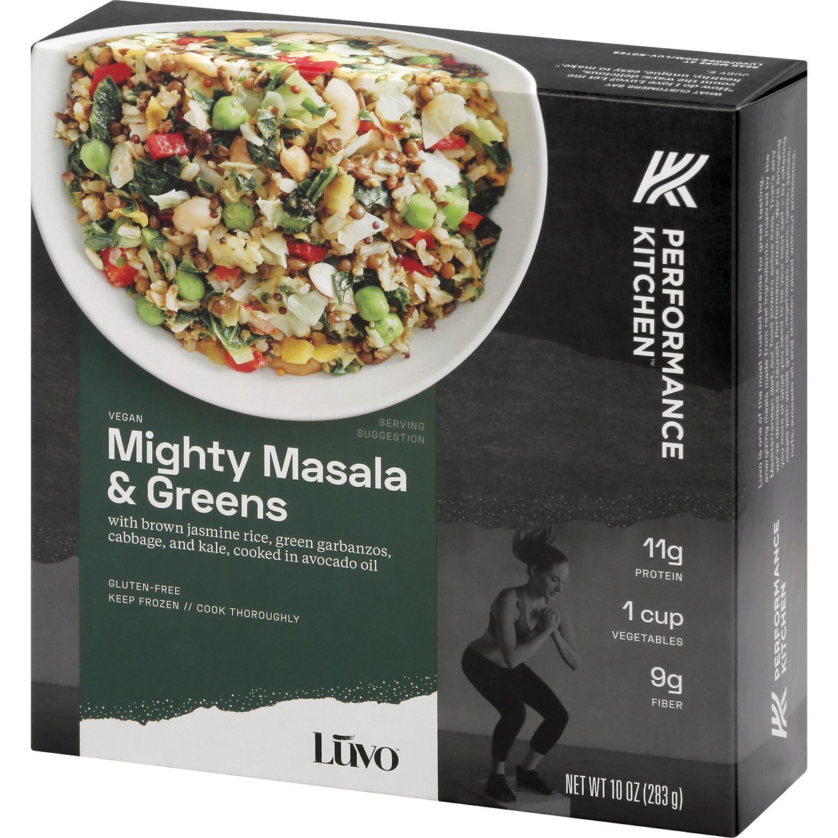 slide 8 of 11, Luvo Mighty Masala Greens Bowl, 10 oz