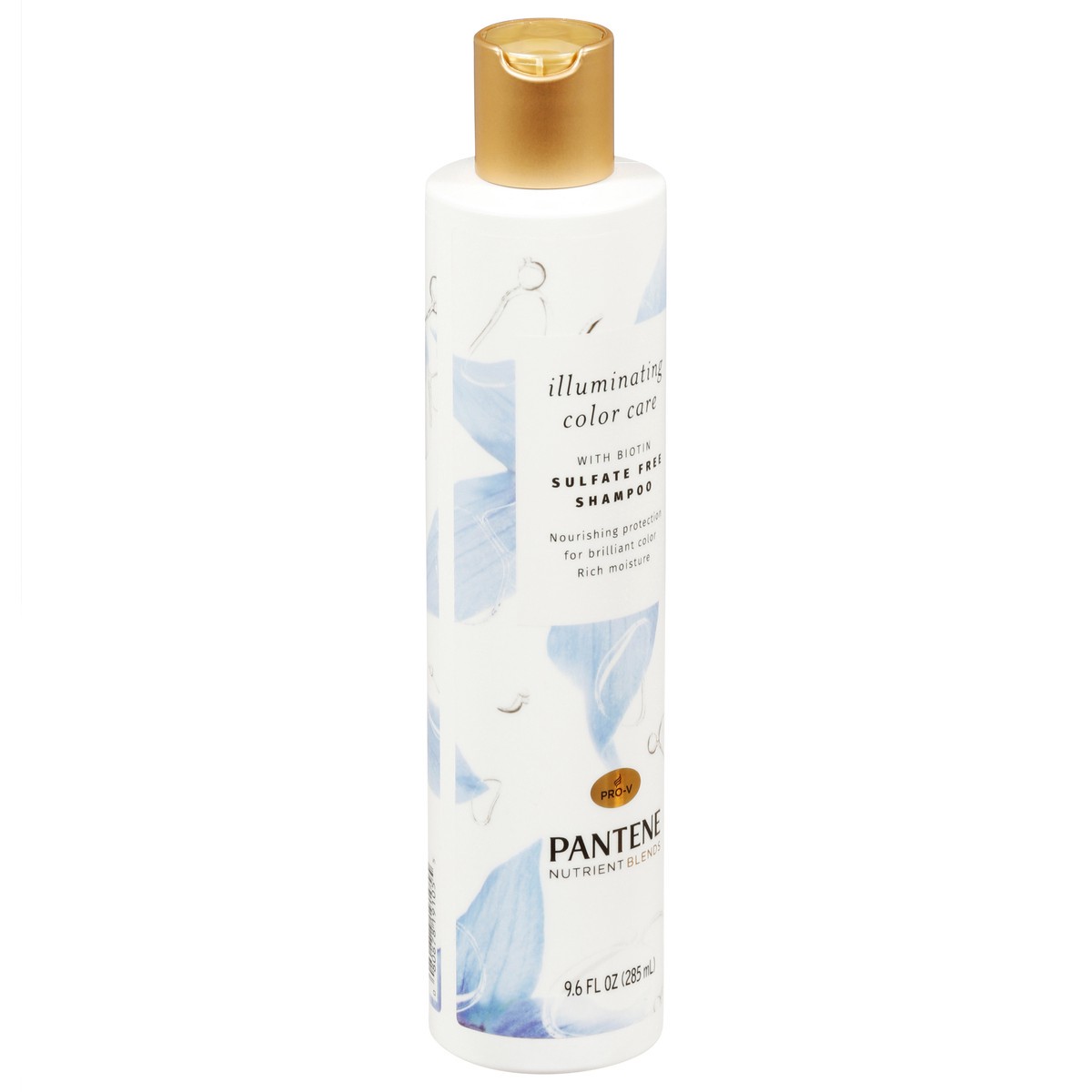 slide 2 of 9, Pantene Pro-V Nutrient Blends Sulfate Free Illuminating Color Care Shampoo 9.6 fl oz, 9.6 fl oz