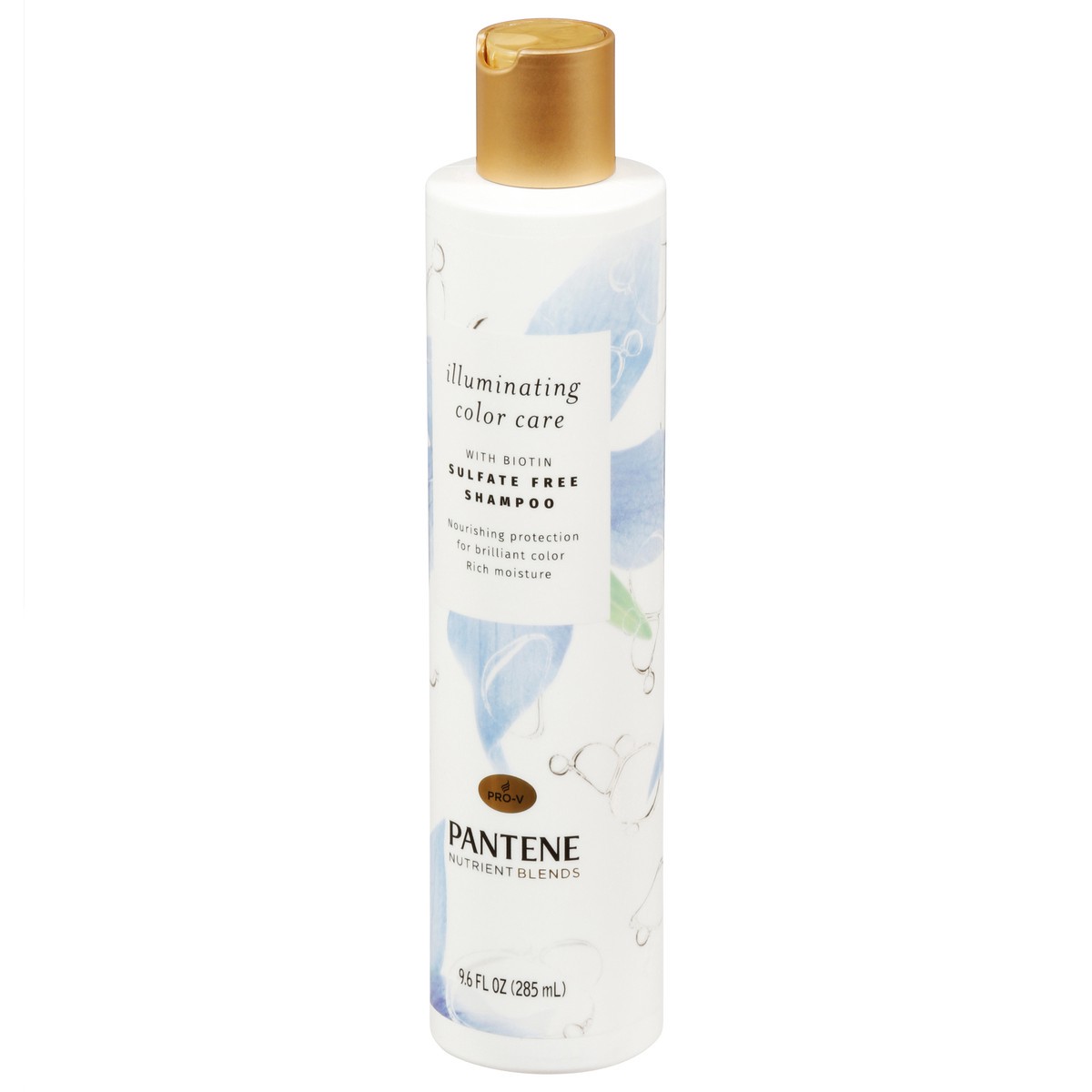 slide 3 of 9, Pantene Pro-V Nutrient Blends Sulfate Free Illuminating Color Care Shampoo 9.6 fl oz, 9.6 fl oz