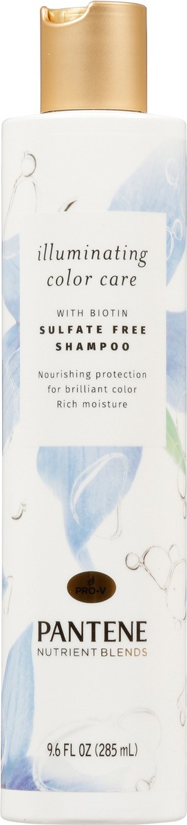 slide 6 of 9, Pantene Pro-V Nutrient Blends Sulfate Free Illuminating Color Care Shampoo 9.6 fl oz, 9.6 fl oz