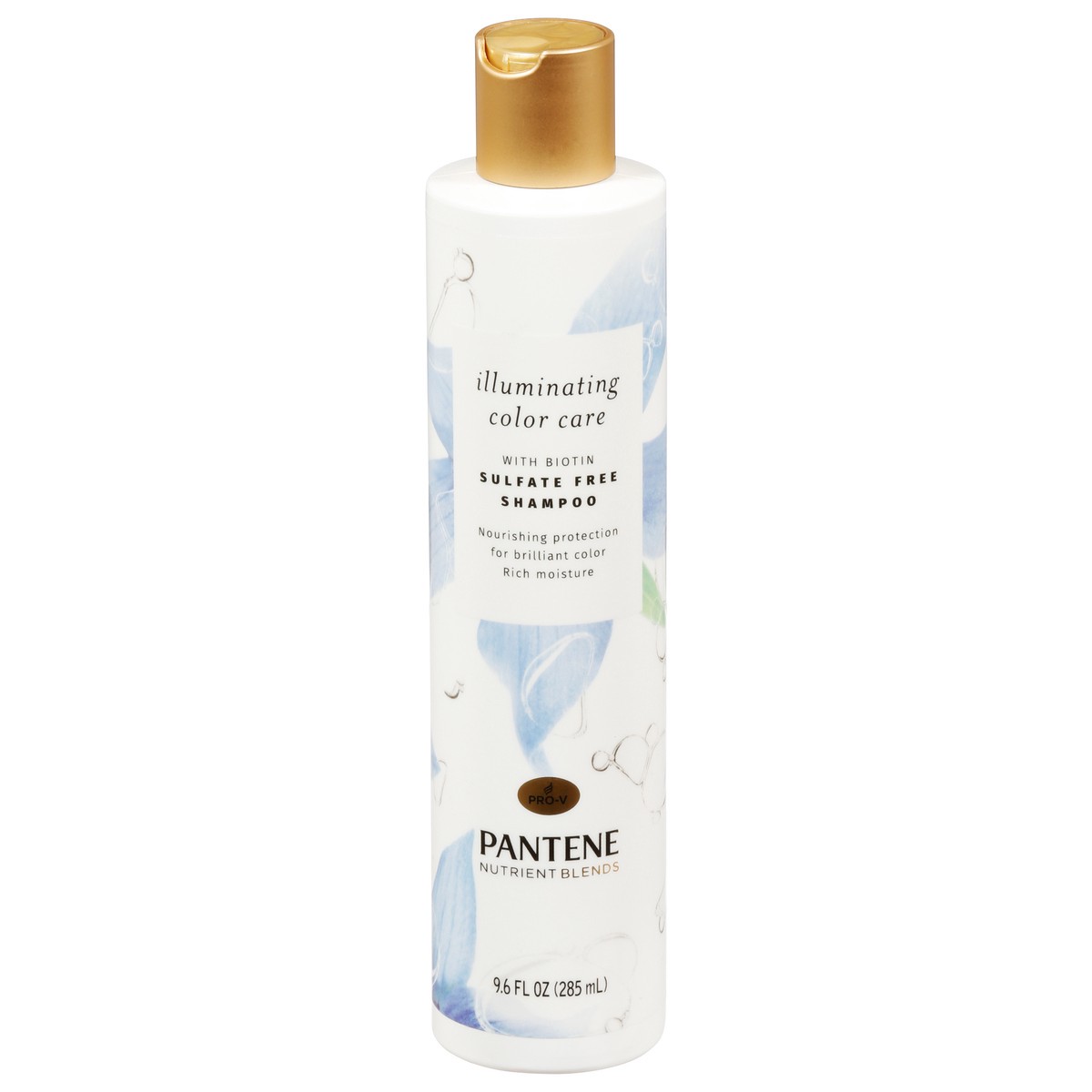 slide 1 of 9, Pantene Pro-V Nutrient Blends Sulfate Free Illuminating Color Care Shampoo 9.6 fl oz, 9.6 fl oz
