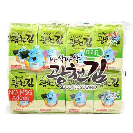 slide 1 of 1, Kimnori Korean Seasoned Seaweed, 16 ct