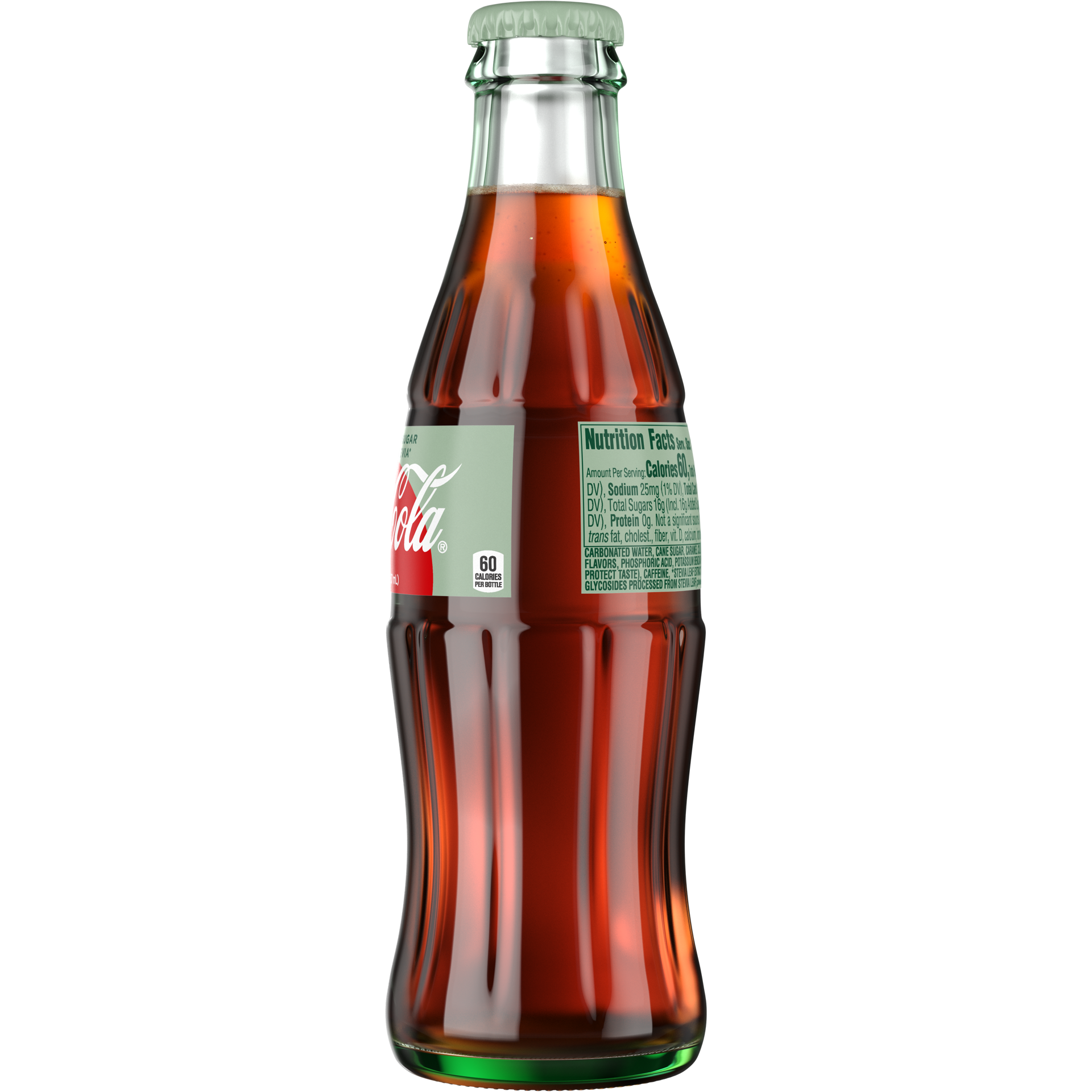 slide 3 of 6, Coca-Cola Life Glass Bottle, 8 fl oz, 8 fl oz