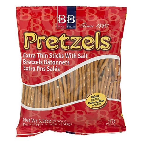 slide 1 of 1, Beigel & Beigel Super Pretzel Sticks - 5.25 Oz, 5.25 oz