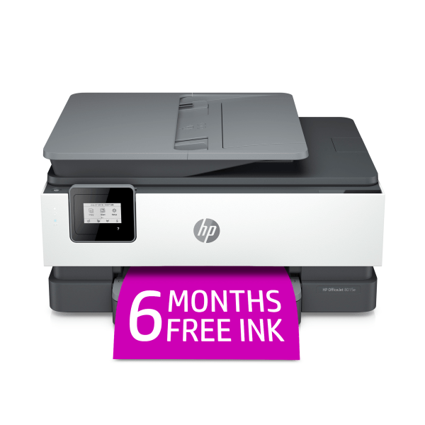 slide 1 of 10, Hp Officejet 8015E Wireless Inkjet All-In-One Color Printer, 1 ct