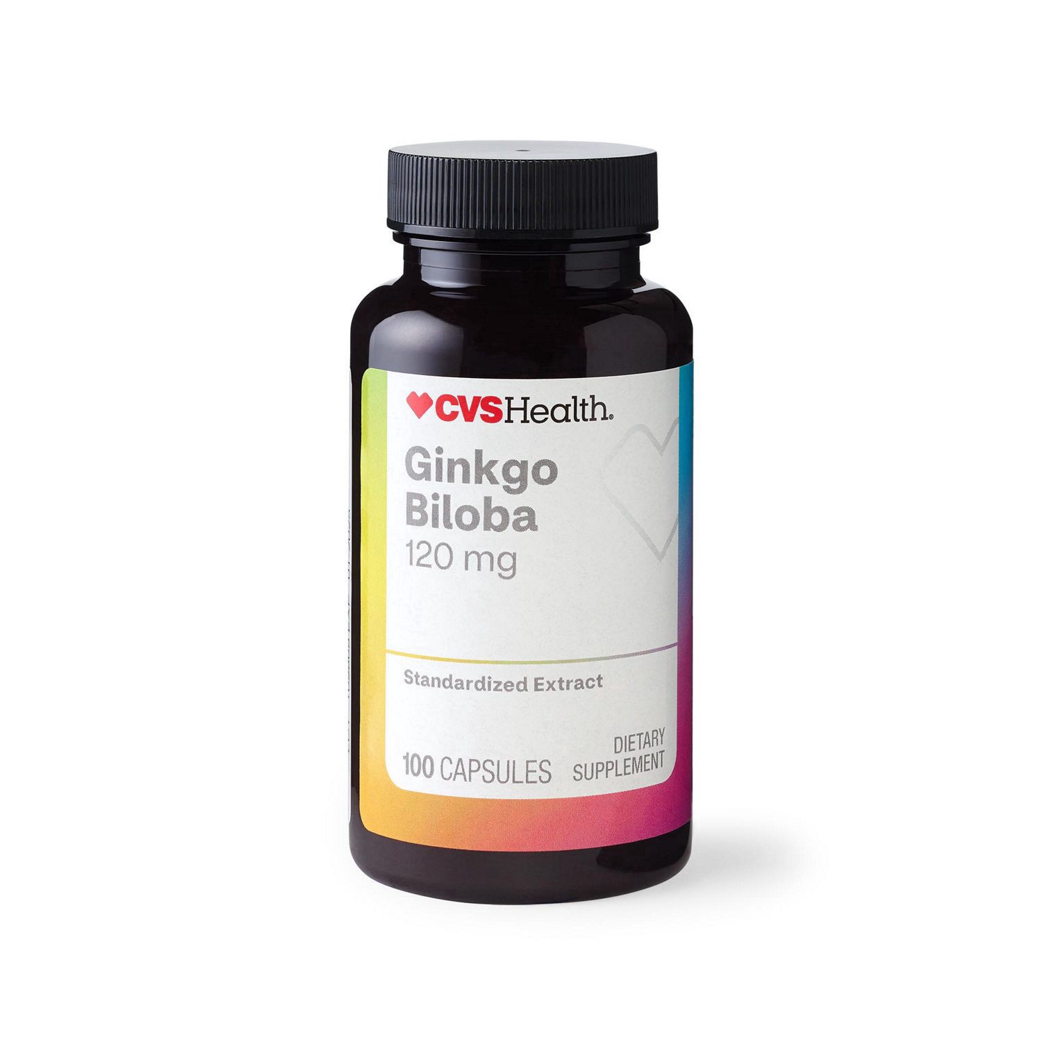 slide 1 of 1, CVS Health Gingko Biloba 120Mg Capsules, 100 Ct, 100 ct