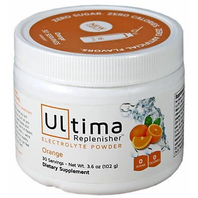 slide 1 of 1, Ultima Replenisher Orange Electrolyte Powder Can - 3.7 oz, 3.7 oz