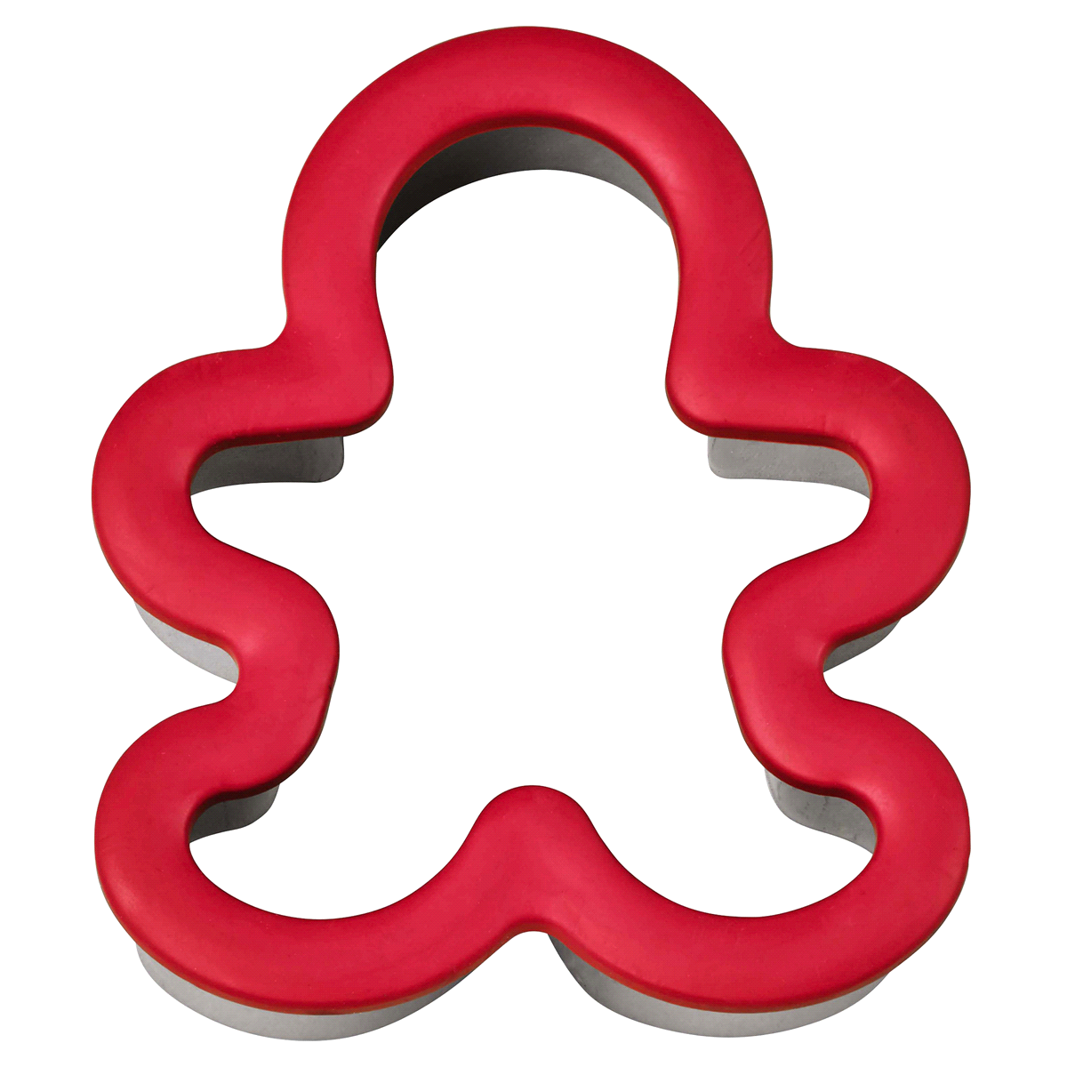 slide 2 of 2, Wilton Large Gingerbread Man Comfort-Grip Cookie Cutter, 1 ct