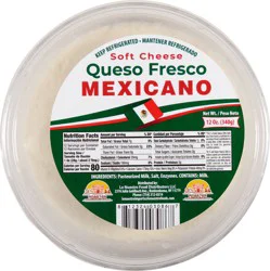 Francisco Morazan Mexicano Soft Cheese 12 oz