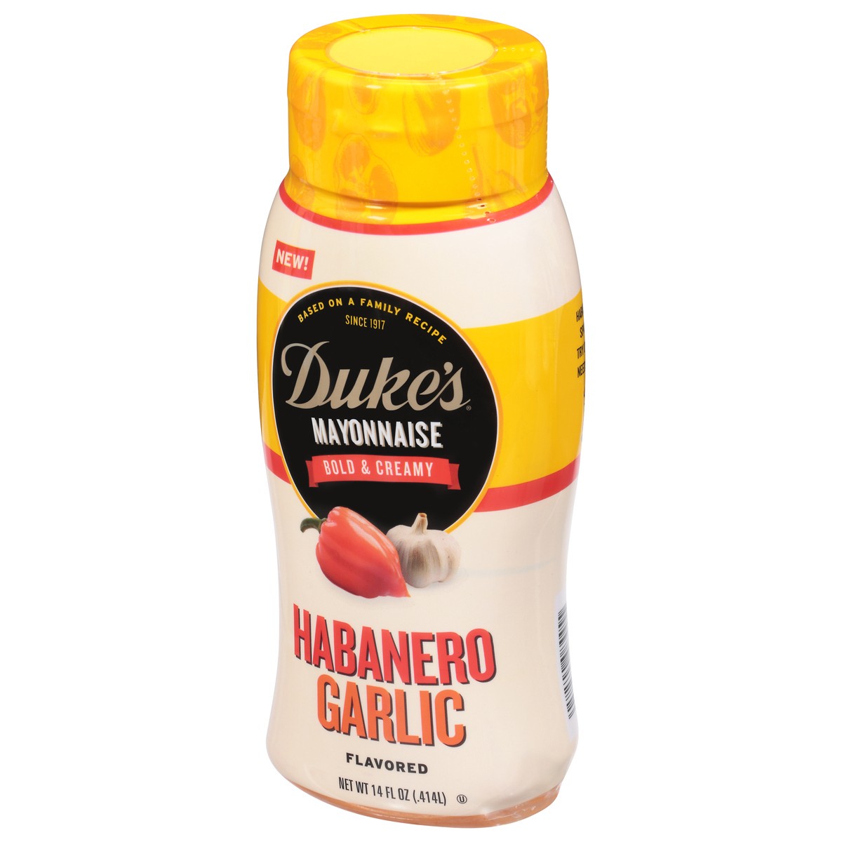 slide 8 of 9, Duke's Bold & Creamy Habanero Garlic Flavored Mayonnaise 14 fl oz, 14 fl oz