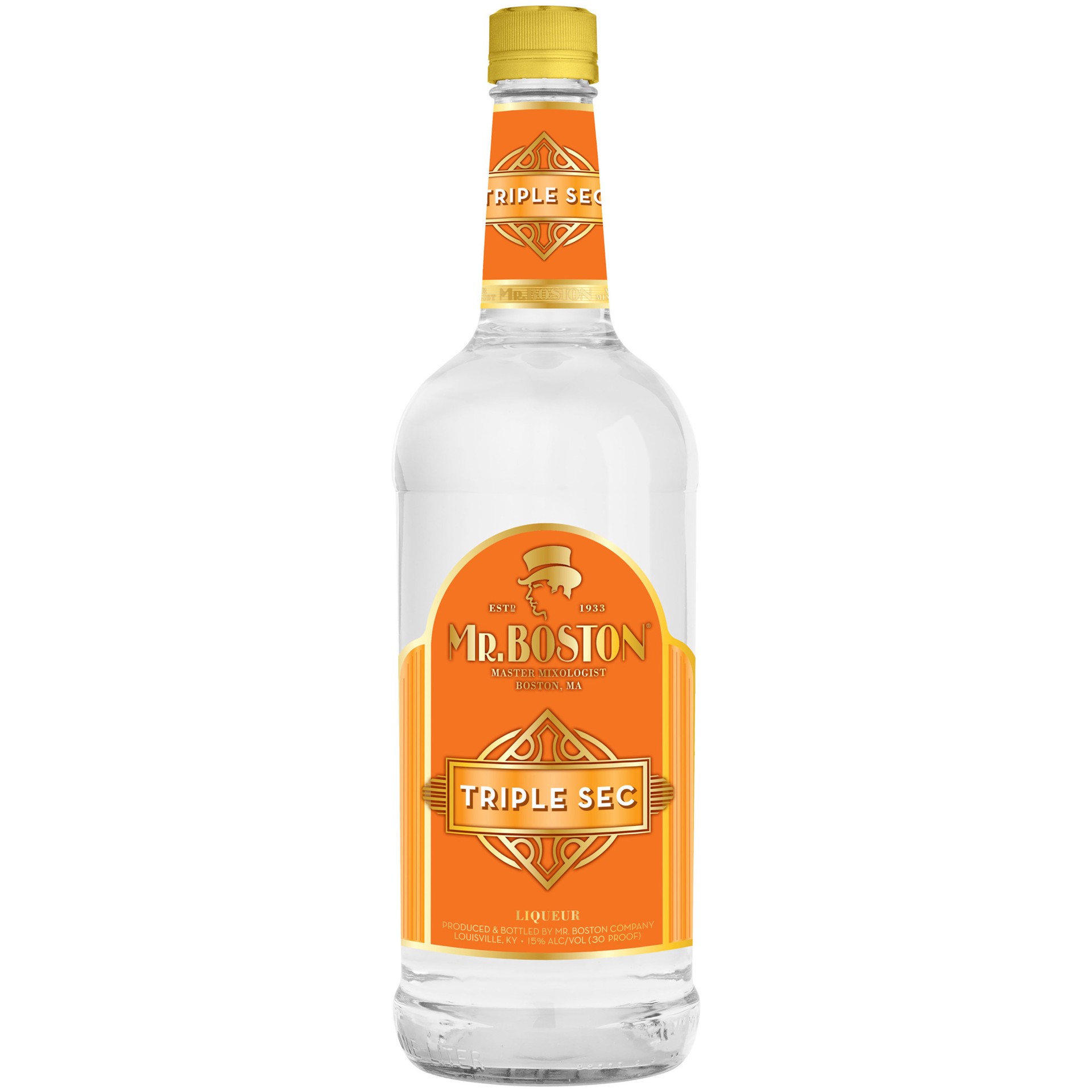 slide 1 of 2, Mr. Boston Triple Sec Liqueur 1 liter, 1 liter