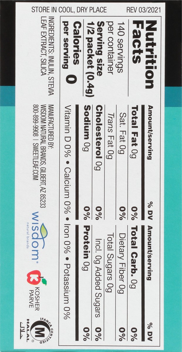 slide 4 of 9, SweetLeaf Sweetleaf Sweetener, 70 ct