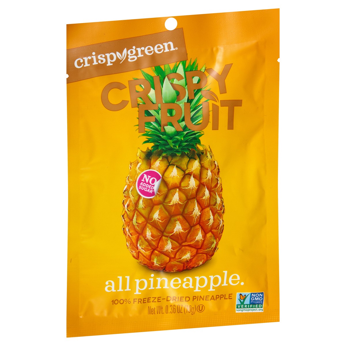 slide 5 of 9, Crispy Green Freeze-Dried Crispy Pineapple, 0.35 oz