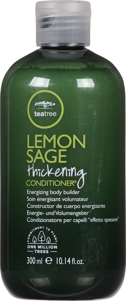 slide 9 of 9, Tea Tree Thickening Lemon Sage Conditioner 10.14 fl oz, 10.14 fl oz