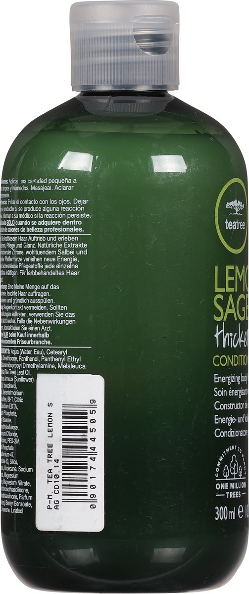 slide 6 of 9, Tea Tree Thickening Lemon Sage Conditioner 10.14 fl oz, 10.14 fl oz