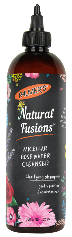 slide 1 of 1, Palmers Natural Fusions Micellar Rose Water Cleanser, 12 fl oz