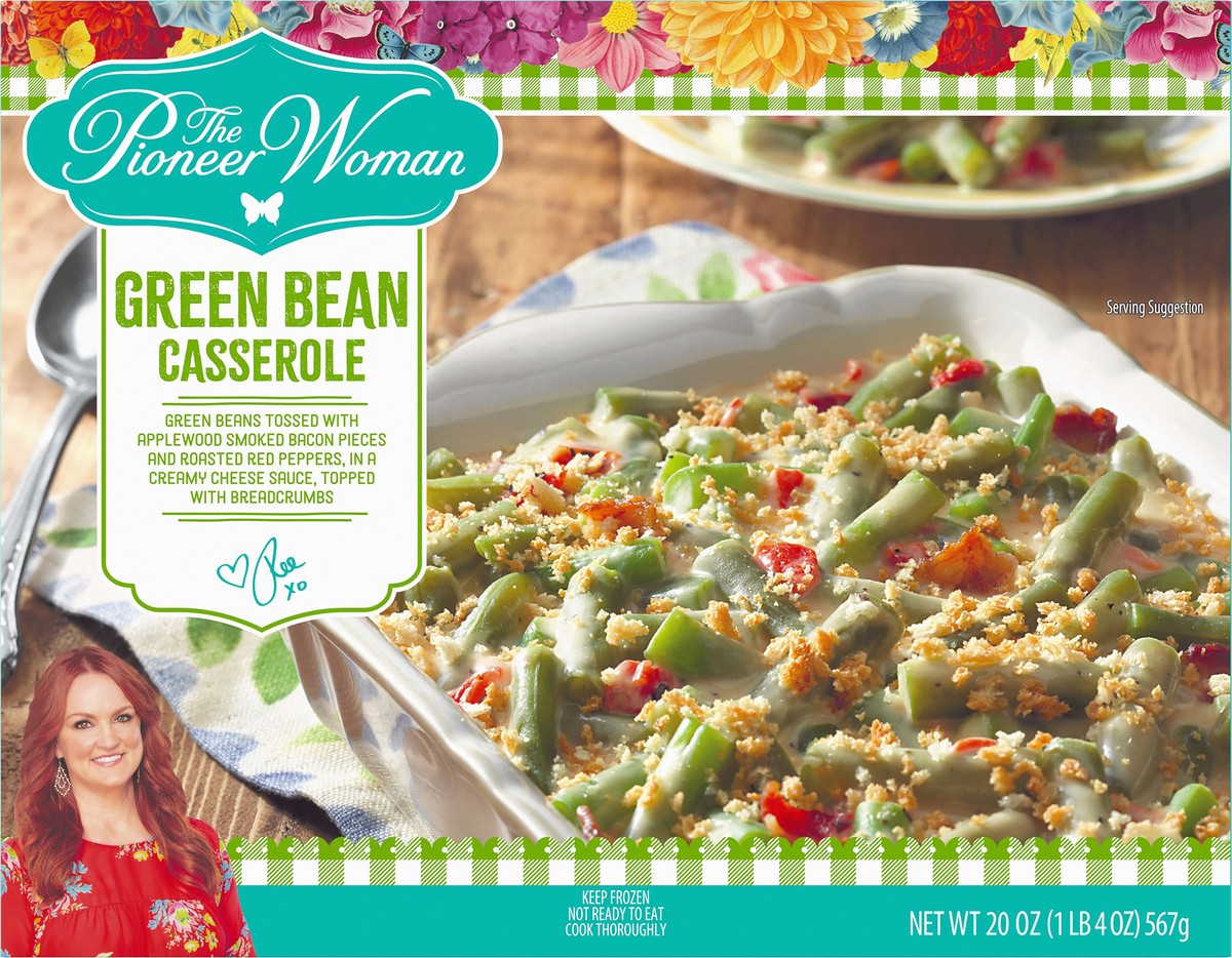 slide 2 of 14, The Pioneer Woman Green Bean Casserole Frozen Side Dish, 20 oz Box, 567 g