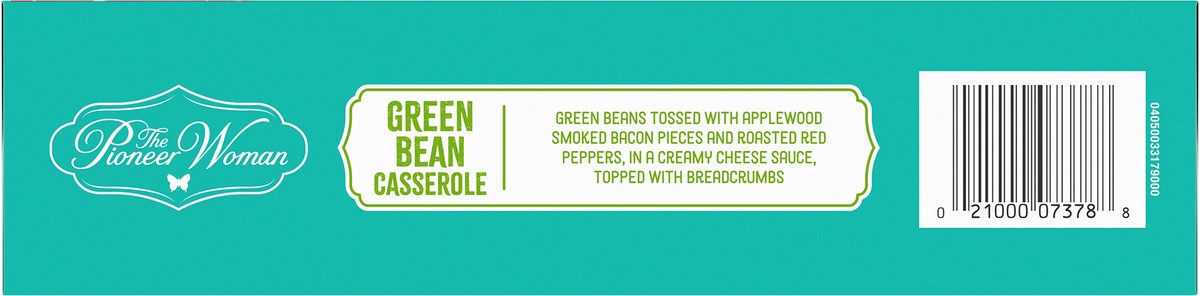 slide 10 of 14, The Pioneer Woman Green Bean Casserole Frozen Side Dish, 20 oz Box, 567 g