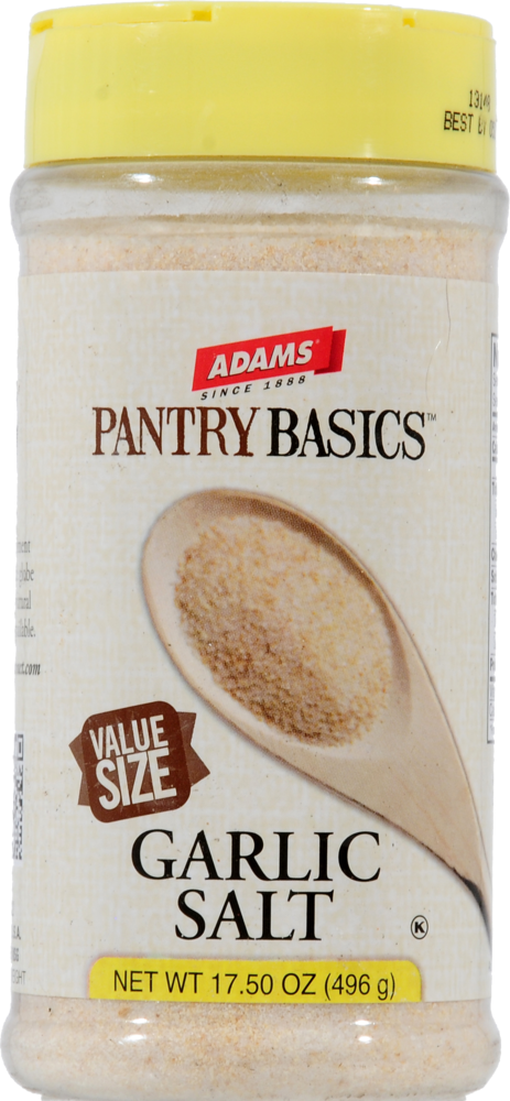 slide 1 of 1, Adams Adams Garlic Salt, 17 oz