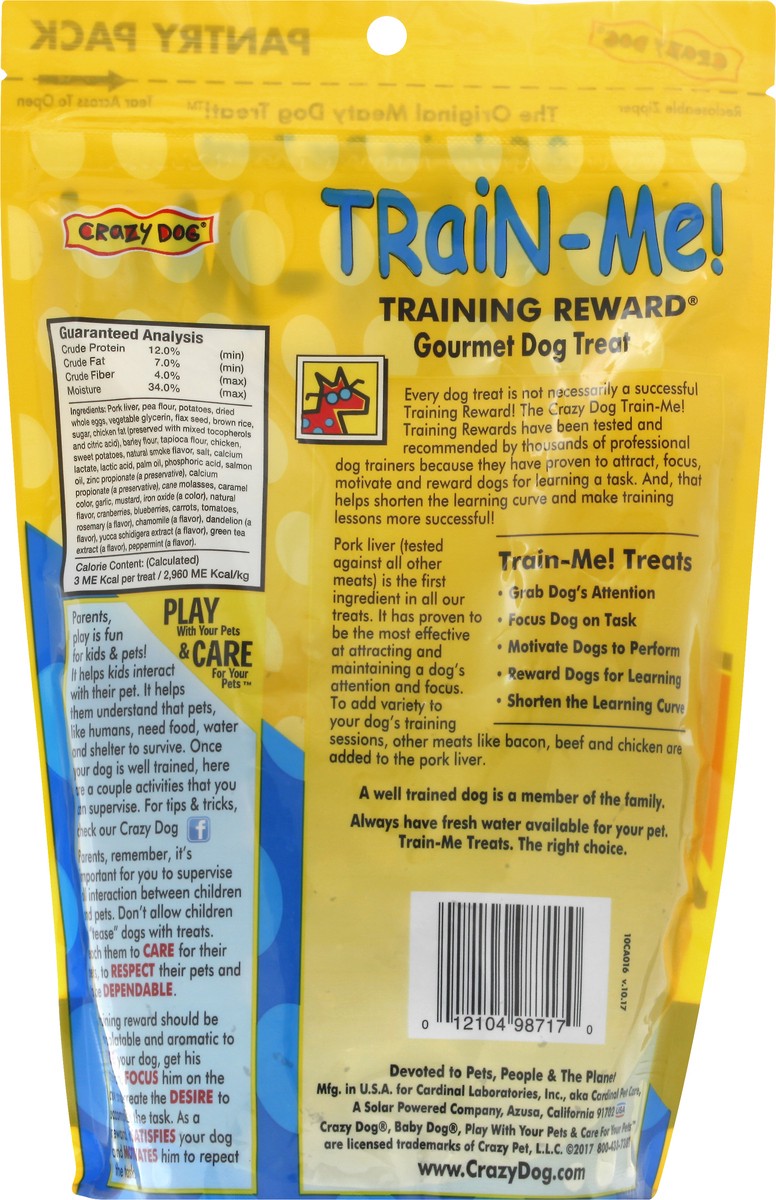 slide 10 of 12, Train Me Pantry Pack Chicken Flavor Dog Treat 453 gr, 453 g