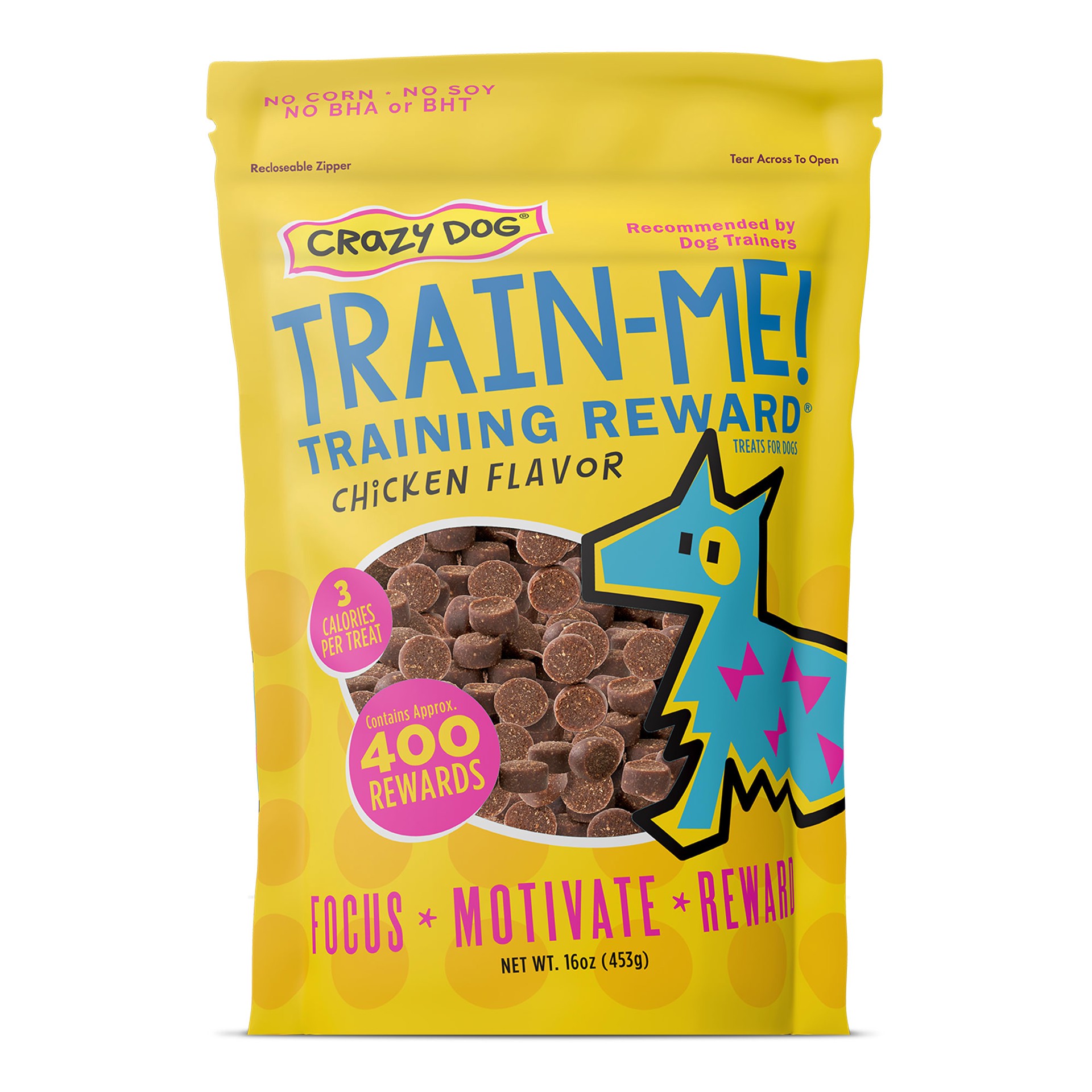 slide 1 of 12, Train Me Pantry Pack Chicken Flavor Dog Treat 453 gr, 453 g