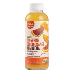 Raley's Purely Made Organic Tangerine Blood Orange Kombucha 16 Oz