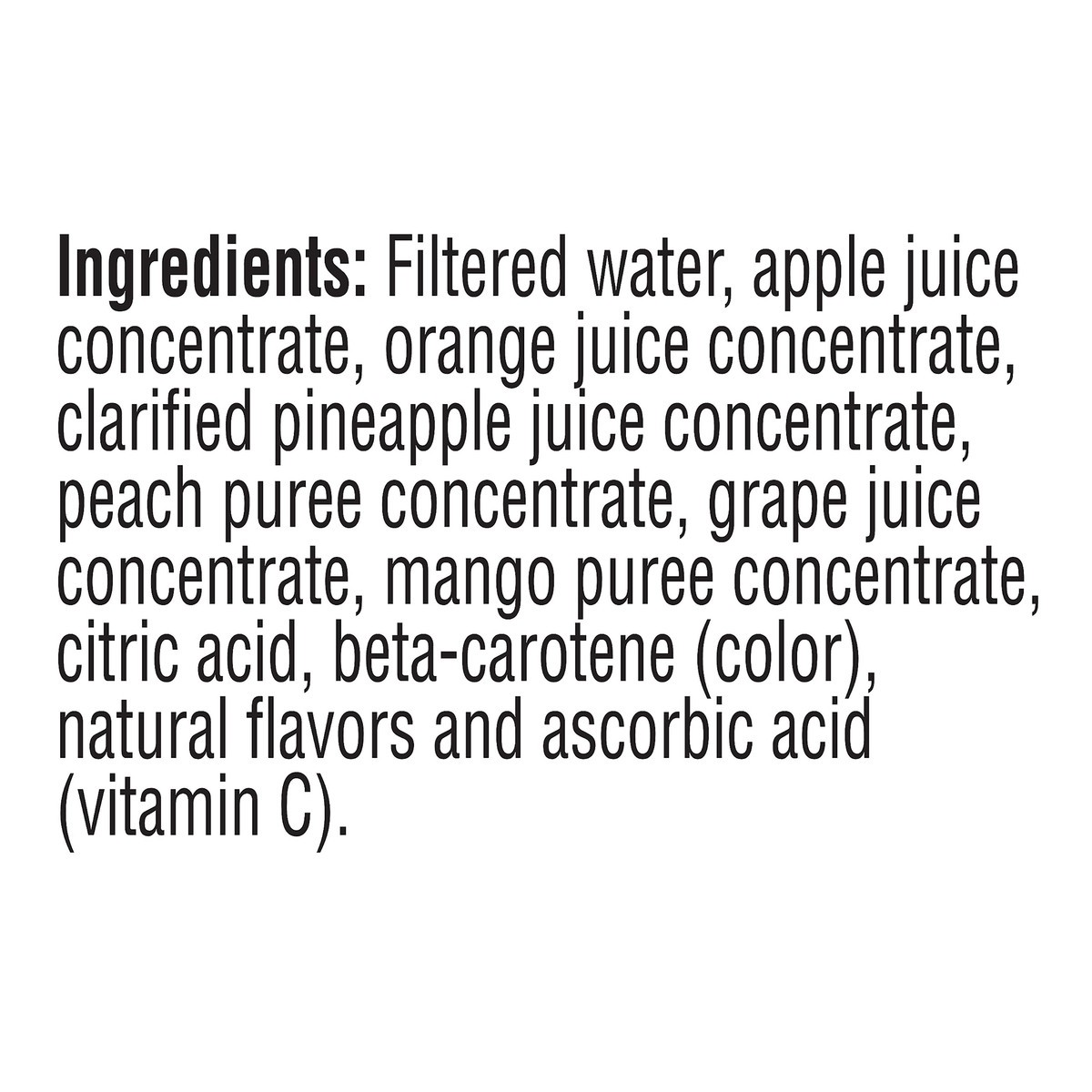 slide 4 of 10, Tropicana Tropics 100% Juice Blend Orange Peach Mango Flavored 59 Fl Oz Carton, 59 oz