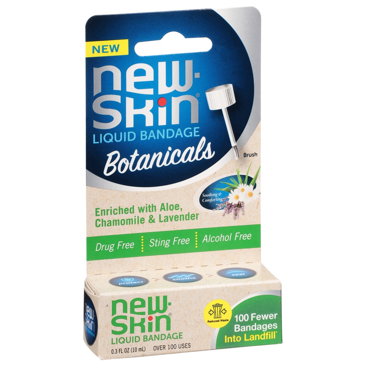 slide 2 of 12, New Skin Botanicals Liquid Bandage 0.3 fl oz, 0.3 fl oz