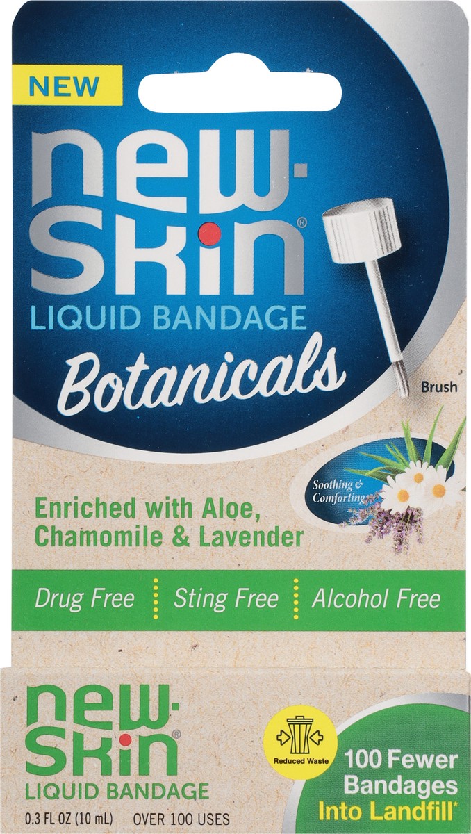 slide 10 of 12, New Skin Botanicals Liquid Bandage 0.3 fl oz, 0.3 fl oz