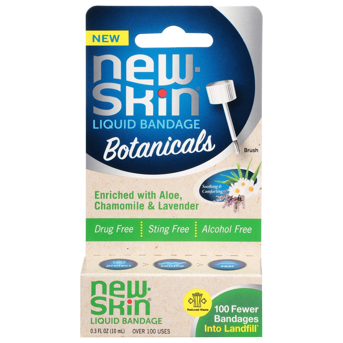 slide 11 of 12, New Skin Botanicals Liquid Bandage 0.3 fl oz, 0.3 fl oz